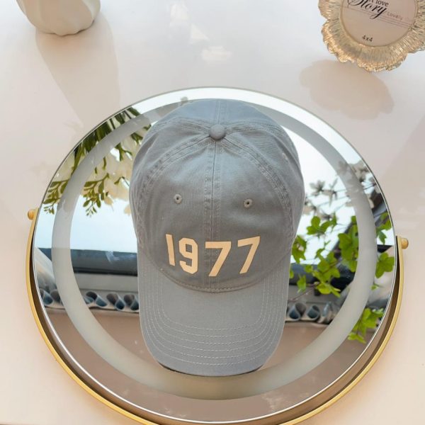 designer,replica,clothing,fake,1:1,lv,luxury,high quality Essentials Frontline Trend 1977 Number Baseball Cap
