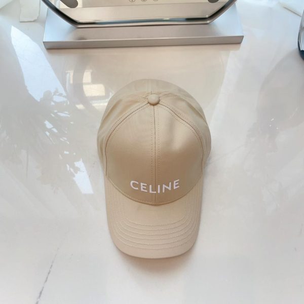 designer,replica,clothing,fake,1:1,lv,luxury,high quality CELINE new milk tea color baseball cap