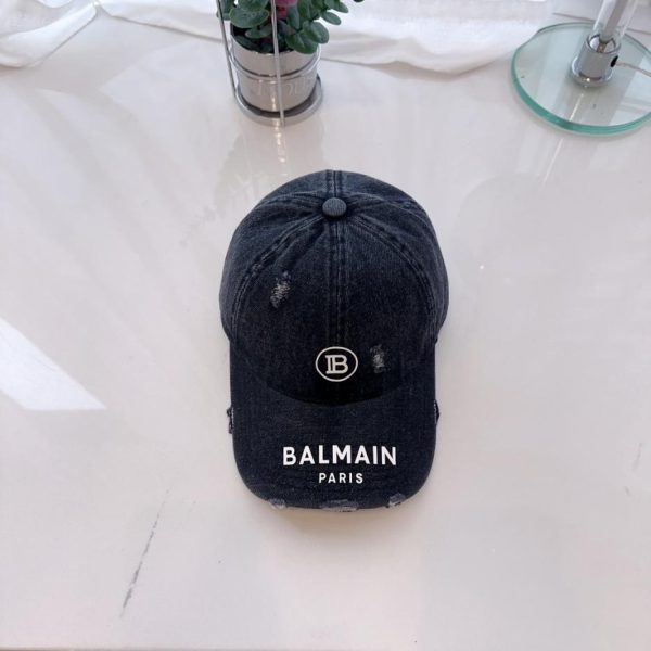 designer,replica,clothing,fake,1:1,lv,luxury,high quality BALMAIN Balmain 2024 spring and summer new baseball cap