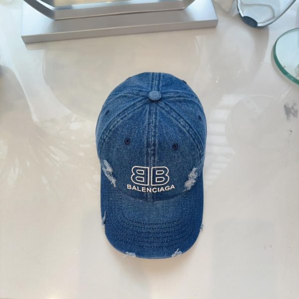 designer,replica,clothing,fake,1:1,lv,luxury,high quality Balenciaga denim baseball cap