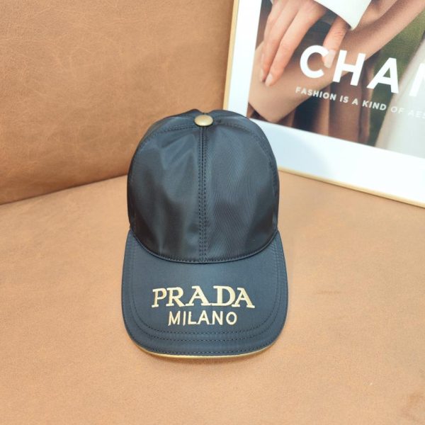 designer,replica,clothing,fake,1:1,lv,luxury,high quality PRADA baseball cap