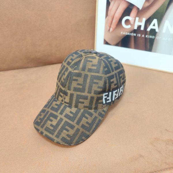 designer,replica,clothing,fake,1:1,lv,luxury,high quality Fendi tall web baseball cap