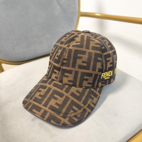 designer,replica,clothing,fake,1:1,lv,luxury,high quality Fendi tall web baseball cap
