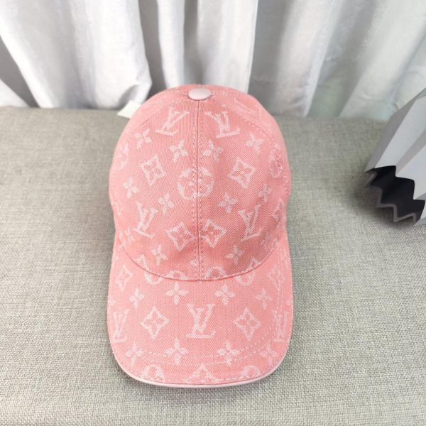 designer,replica,clothing,fake,1:1,lv,luxury,high quality Louis Vuitton cotton floral baseball cap