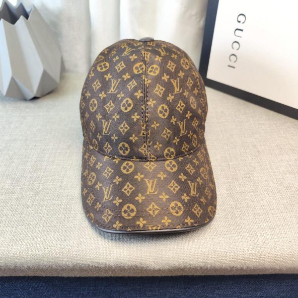 designer,replica,clothing,fake,1:1,lv,luxury,high quality Louis Vuitton floral baseball cap