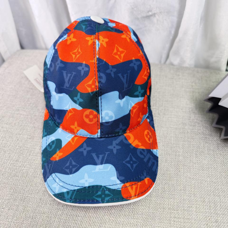 designer,replica,clothing,fake,1:1,lv,luxury,high quality Louis Vuitton floral baseball cap camouflage style fashionable blue color designer,replica,clothing,fake,1:1,lv,luxury,high quality Louis Vuitton floral baseball cap camouflage style fashionable blue color