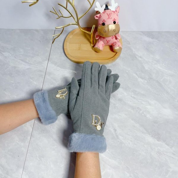 designer,replica,clothing,fake,1:1,lv,luxury,high quality Dior 2024 autumn and winter lazy rabbit hair wool gloves