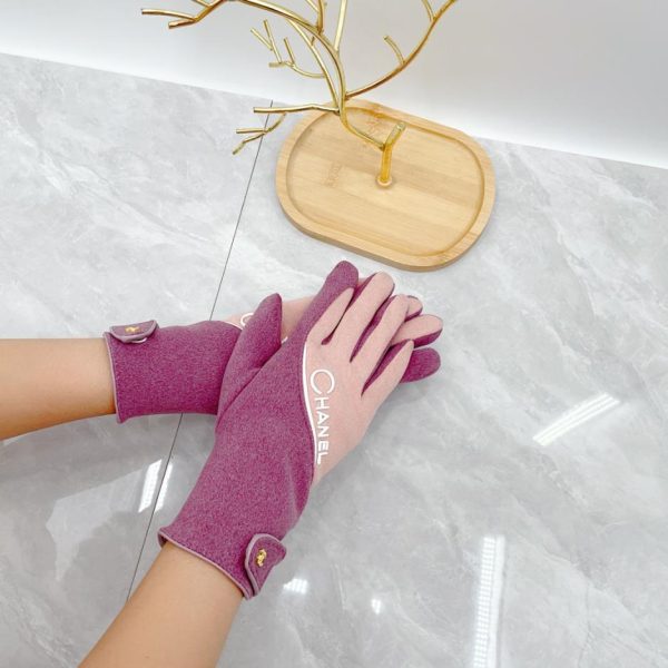 designer,replica,clothing,fake,1:1,lv,luxury,high quality Chanel wool gloves
