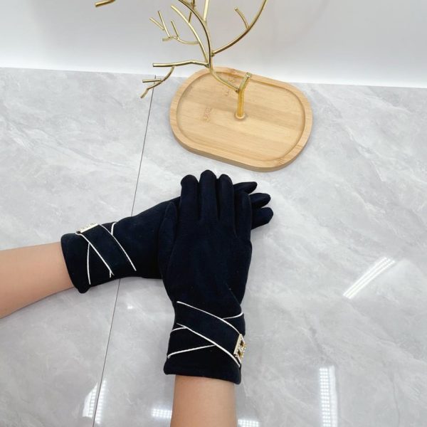 designer,replica,clothing,fake,1:1,lv,luxury,high quality Fendi wool gloves
