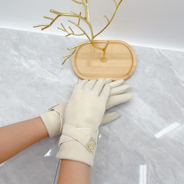 designer,replica,clothing,fake,1:1,lv,luxury,high quality Fendi wool gloves