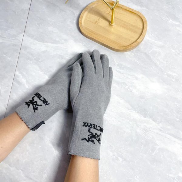 designer,replica,clothing,fake,1:1,lv,luxury,high quality Arcteryx 2024 Autumn and Winter Wool Gloves One Size Fits All