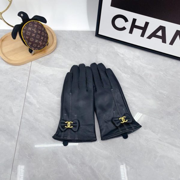 designer,replica,clothing,fake,1:1,lv,luxury,high quality Chanel [Top Quality] Women’s new sheepskin gloves with cashmere lining