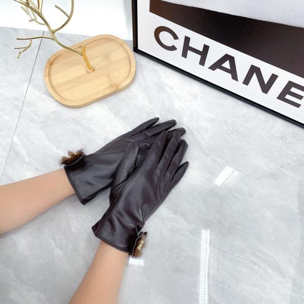 designer,replica,clothing,fake,1:1,lv,luxury,high quality Celine [Top Quality] Women’s new sheepskin gloves with cashmere lining