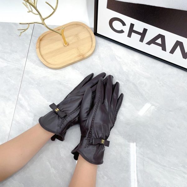 designer,replica,clothing,fake,1:1,lv,luxury,high quality Chanel [Top Quality] Women’s new sheepskin gloves with cashmere lining
