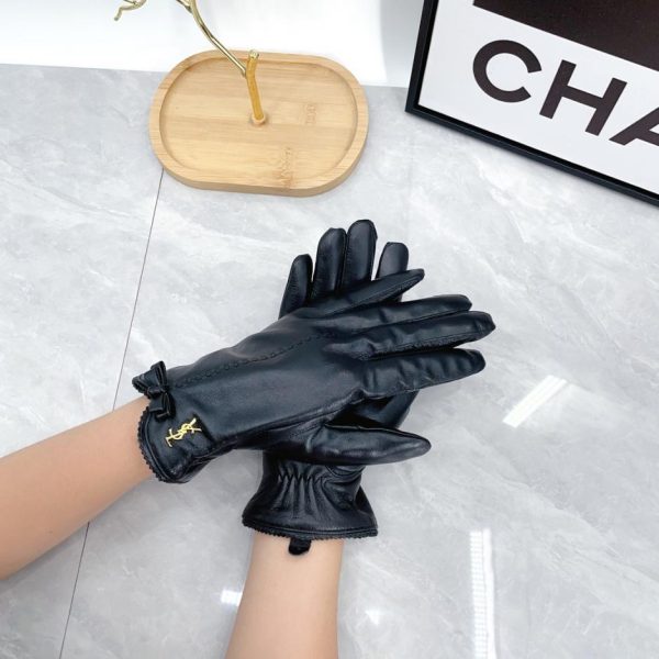 designer,replica,clothing,fake,1:1,lv,luxury,high quality Yves Saint Laurent [Top Quality] Women’s new sheepskin gloves with cashmere lining