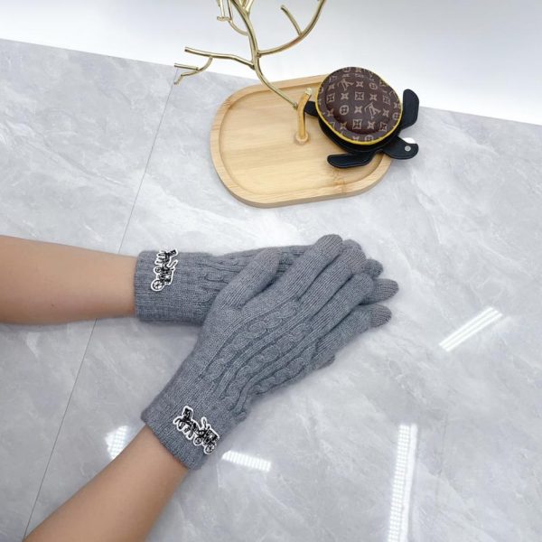 designer,replica,clothing,fake,1:1,lv,luxury,high quality Coach wool gloves