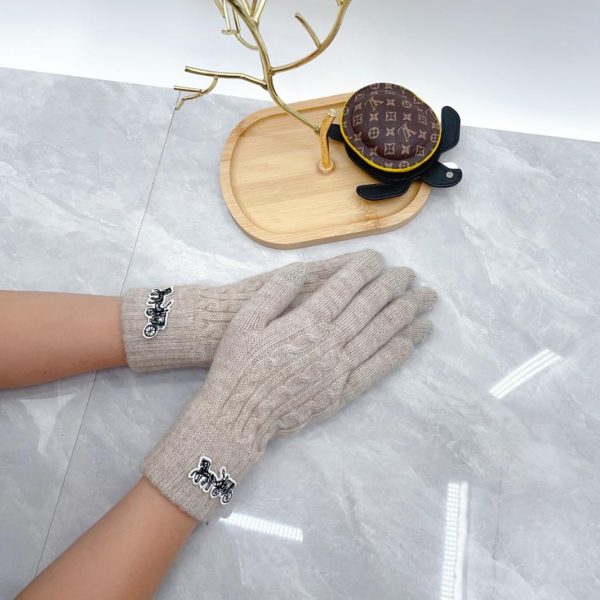 designer,replica,clothing,fake,1:1,lv,luxury,high quality Coach wool gloves
