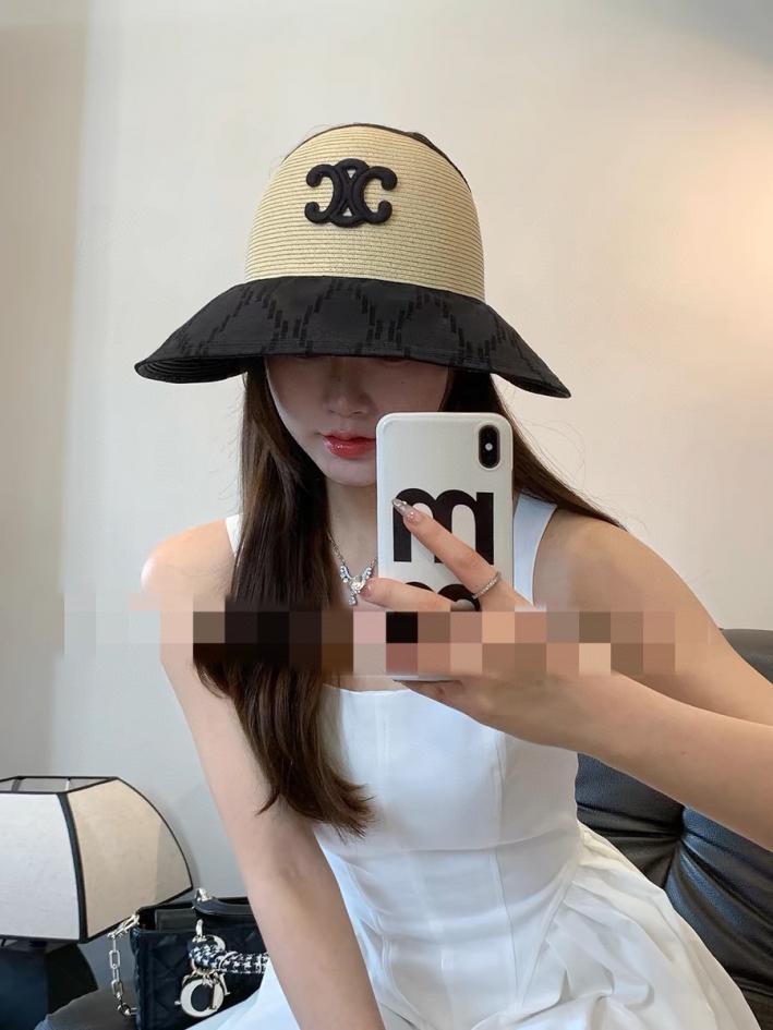 designer,replica,clothing,fake,1:1,lv,luxury,high quality CELINE Arc de Triomphe empty top hat sun protection hat designer,replica,clothing,fake,1:1,lv,luxury,high quality CELINE Arc de Triomphe empty top hat sun protection hat