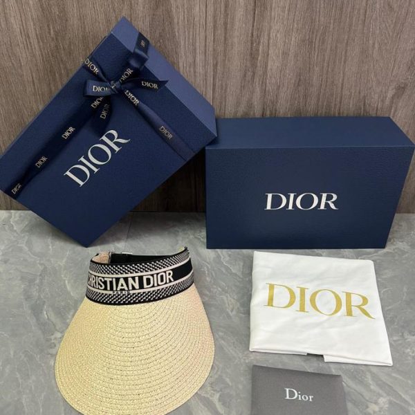 designer,replica,clothing,fake,1:1,lv,luxury,high quality Dior empty top sunhat