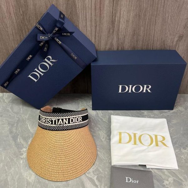 designer,replica,clothing,fake,1:1,lv,luxury,high quality Dior empty top sunhat