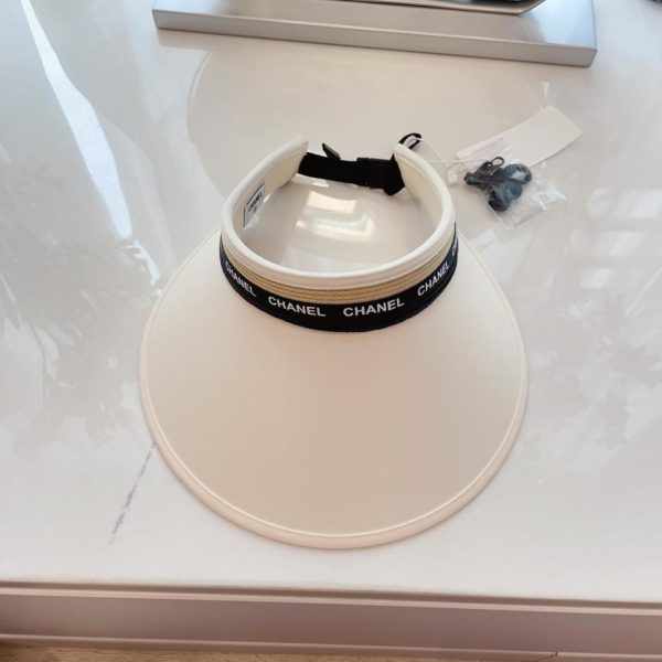 designer,replica,clothing,fake,1:1,lv,luxury,high quality Chanel sports style sunscreen empty top hat