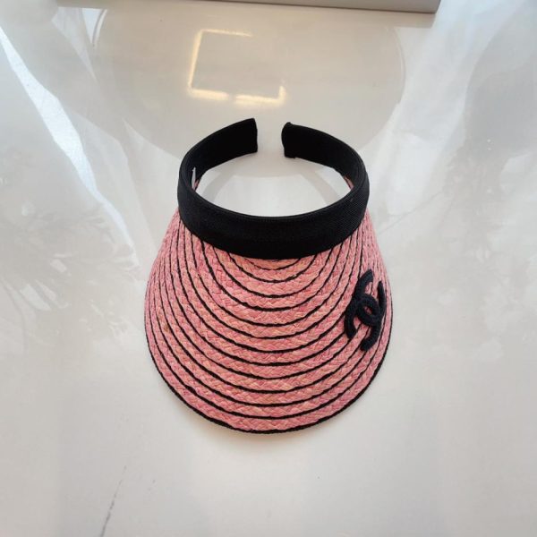 designer,replica,clothing,fake,1:1,lv,luxury,high quality Chanel new summer empty top hat