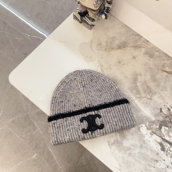 designer,replica,clothing,fake,1:1,lv,luxury,high quality Celine early autumn simple knitted wool hat