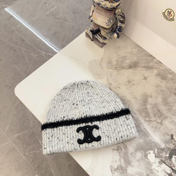 designer,replica,clothing,fake,1:1,lv,luxury,high quality Celine early autumn simple knitted wool hat