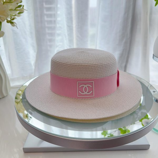 designer,replica,clothing,fake,1:1,lv,luxury,high quality Chanel new colorful webbing flat hat