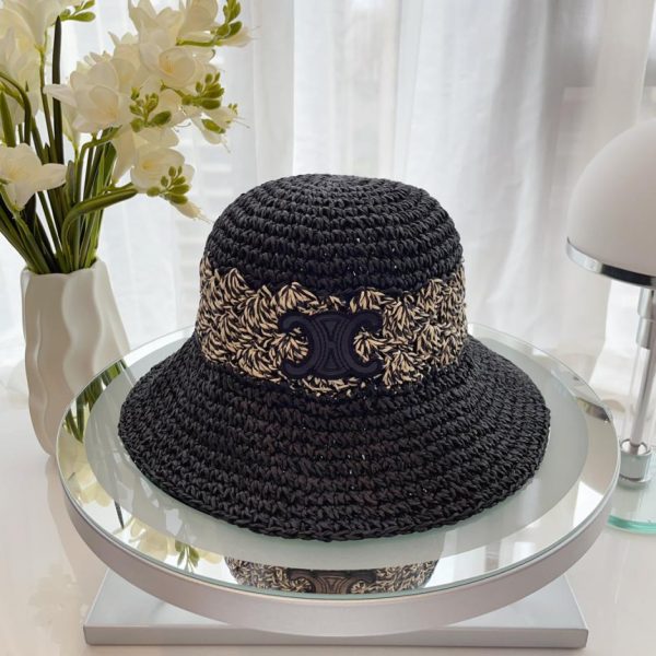 designer,replica,clothing,fake,1:1,lv,luxury,high quality Celine novice hook bucket hat