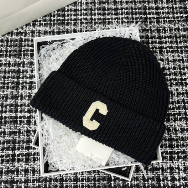 designer,replica,clothing,fake,1:1,lv,luxury,high quality Celine wool knitted hat