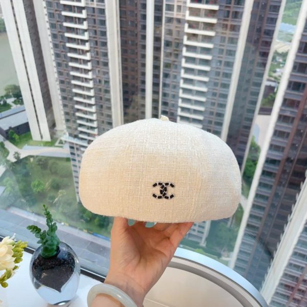 designer,replica,clothing,fake,1:1,lv,luxury,high quality Chanel new pumpkin beret