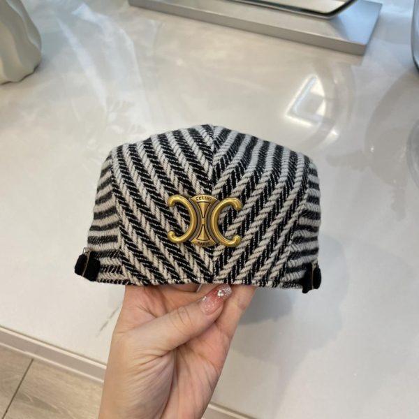 designer,replica,clothing,fake,1:1,lv,luxury,high quality CELINE new autumn and winter forward beret