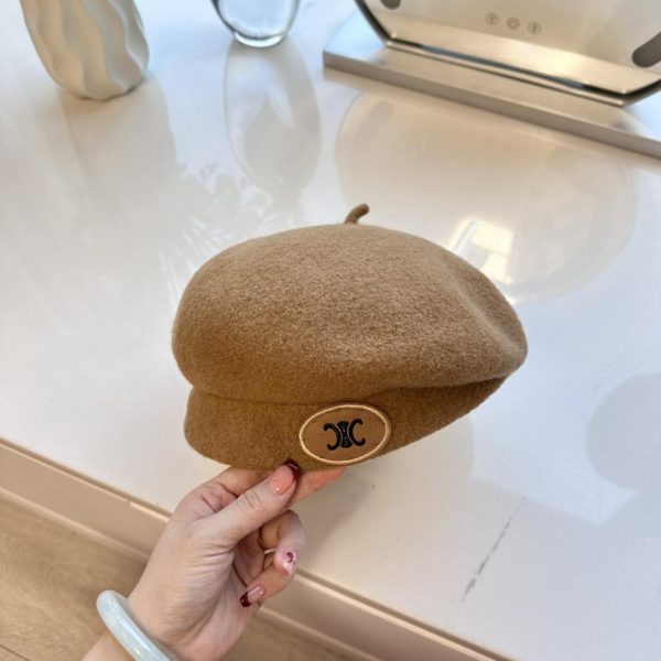 designer,replica,clothing,fake,1:1,lv,luxury,high quality CELINE new irregular wool beret