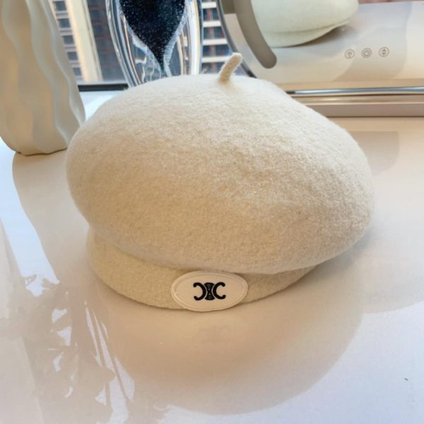 designer,replica,clothing,fake,1:1,lv,luxury,high quality CELINE new irregular wool beret