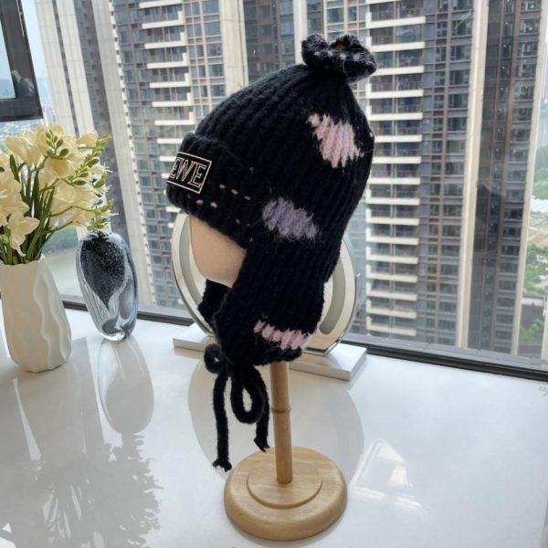 designer,replica,clothing,fake,1:1,lv,luxury,high quality LOEWE new autumn and winter ear protection knitted hat