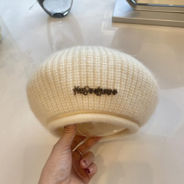 designer,replica,clothing,fake,1:1,lv,luxury,high quality YSL new knitted beret