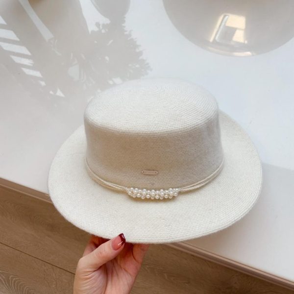 designer,replica,clothing,fake,1:1,lv,luxury,high quality CELINE new wool flat hat