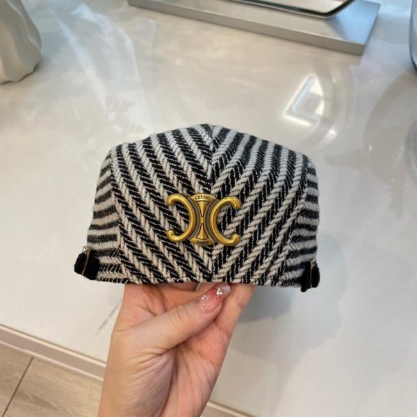 designer,replica,clothing,fake,1:1,lv,luxury,high quality CELINE new autumn and winter forward beret