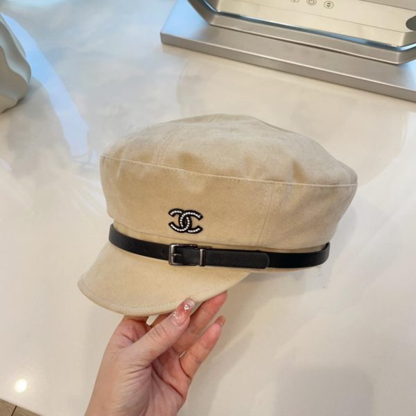 designer,replica,clothing,fake,1:1,lv,luxury,high quality Chanel new suede duck tongue beret