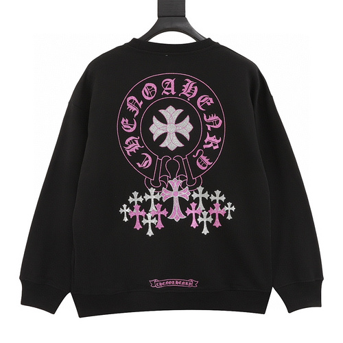 designer,replica,clothing,fake,1:1,lv,luxury,high quality Chrome Hearts crew neck sweatshirt (988E)