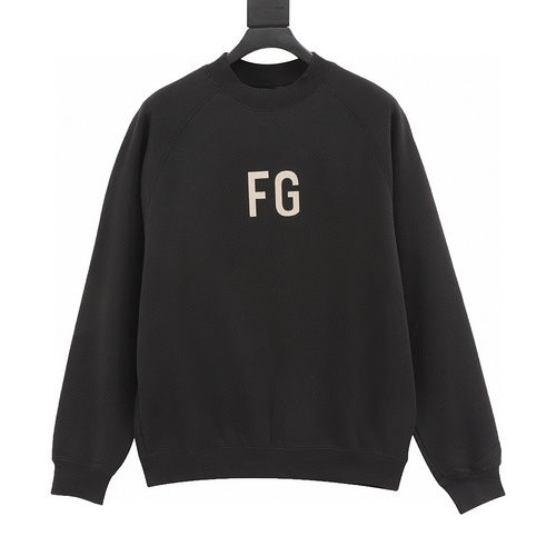 designer,replica,clothing,fake,1:1,lv,luxury,high quality Fear of God FOG FG letter round neck sweatshirt (C8B1)