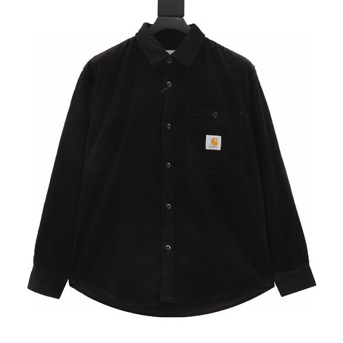 designer,replica,clothing,fake,1:1,lv,luxury,high quality Carhartt WIP Carhartt 2024 classic LOGO label pocket corduroy shirt jacket (1EFB)