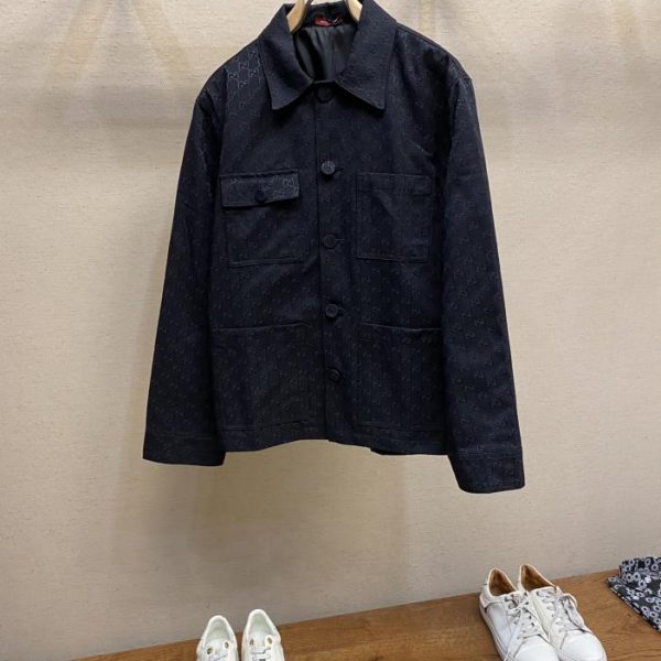 designer,replica,clothing,fake,1:1,lv,luxury,high quality Gucci new casual jacquard shirt jacket for autumn and winter