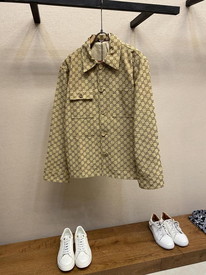 designer,replica,clothing,fake,1:1,lv,luxury,high quality Gucci new casual jacquard shirt jacket for autumn and winter designer,replica,clothing,fake,1:1,lv,luxury,high quality Gucci new casual jacquard shirt jacket for autumn and winter