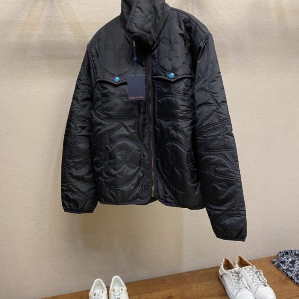 designer,replica,clothing,fake,1:1,lv,luxury,high quality LV new autumn and winter cotton pattern cotton clothing