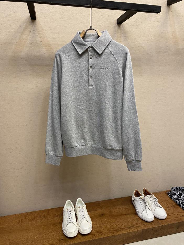 designer,replica,clothing,fake,1:1,lv,luxury,high quality Givenchy new pure cotton polo stand collar sweatshirt designer,replica,clothing,fake,1:1,lv,luxury,high quality Givenchy new pure cotton polo stand collar sweatshirt