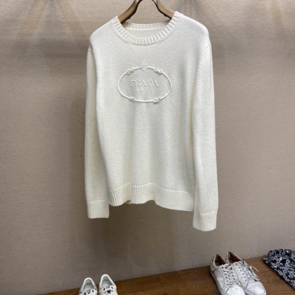 designer,replica,clothing,fake,1:1,lv,luxury,high quality Prada casual long-sleeved knitted sweater for men and women
