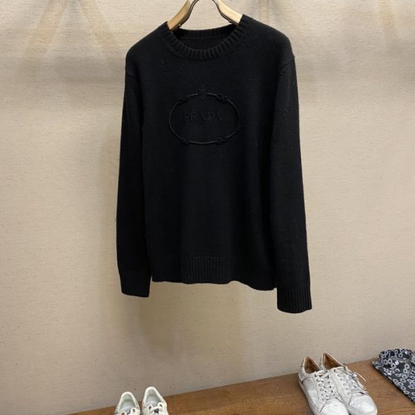 designer,replica,clothing,fake,1:1,lv,luxury,high quality Prada casual long-sleeved knitted sweater for men and women
