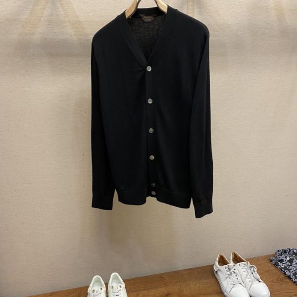 designer,replica,clothing,fake,1:1,lv,luxury,high quality Zegna spring and autumn 100% wool cardigan